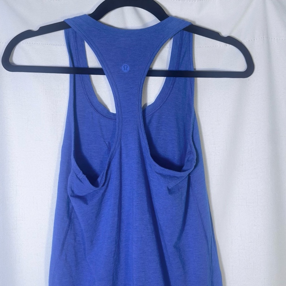 Lululemon Racerback Blue Tank Top - Picture 4 of 4